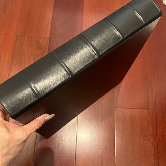 Tiffany and Co.  Rare Never Used Black Leather Photo Album Large Limited… - Picture 5 of 16